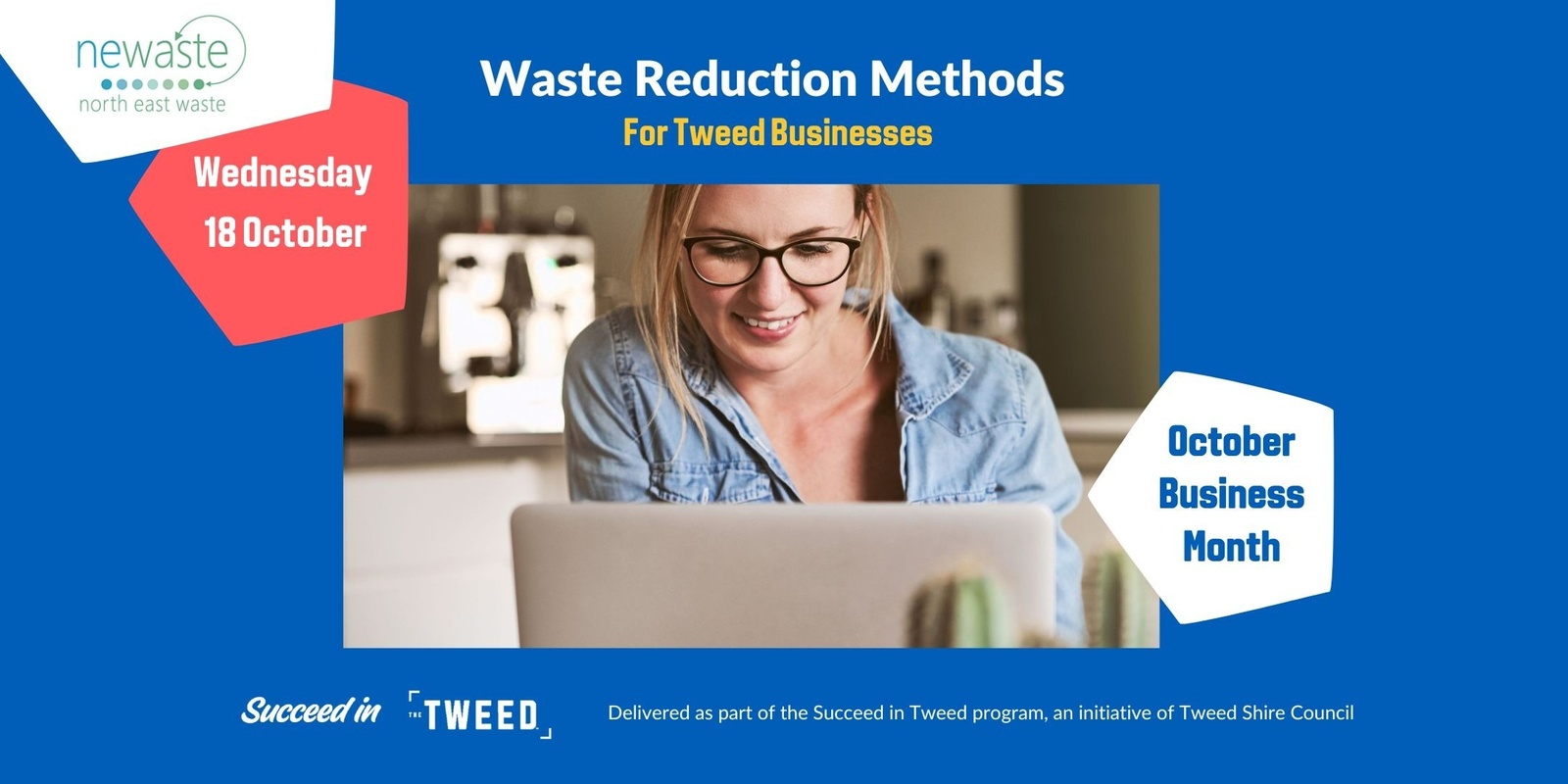 Banner image for How to leverage waste reduction in your business  - a free webinar 