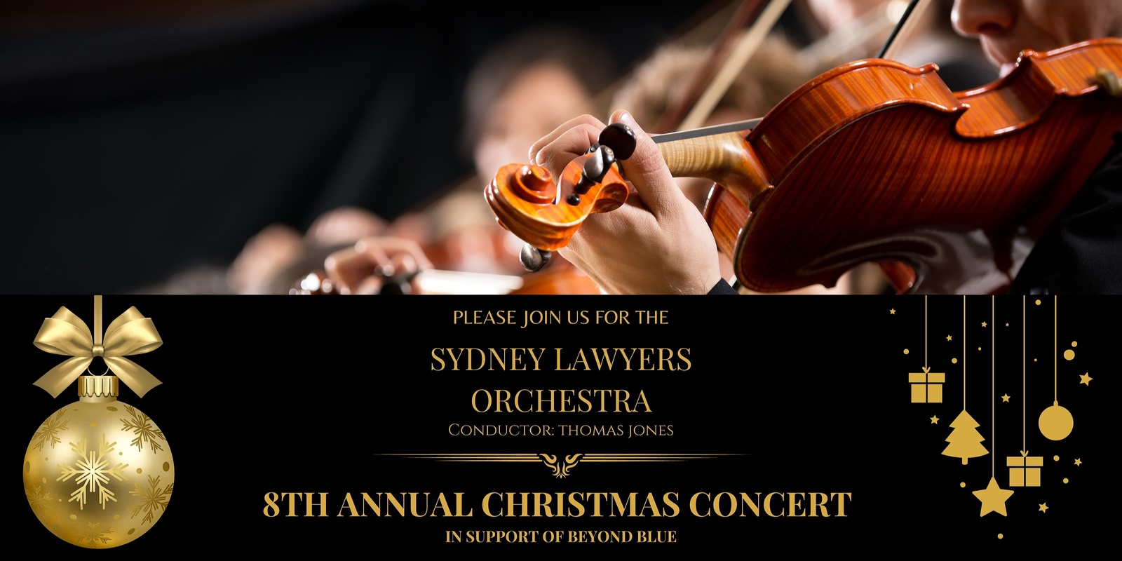 Banner image for Sydney Lawyers Orchestra - Christmas Concert 2023
