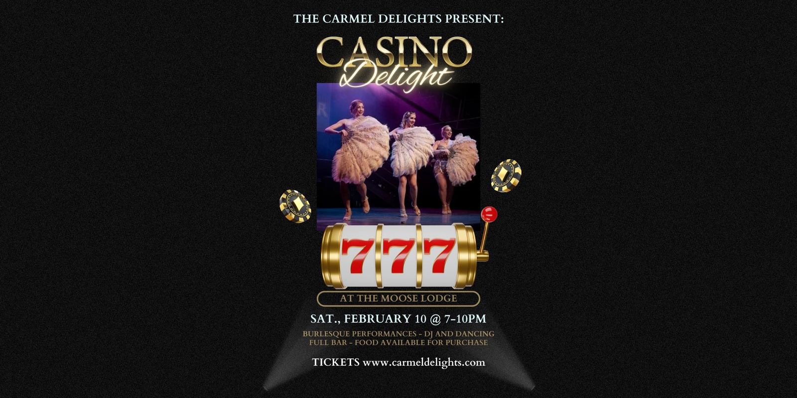Banner image for Carmel Delights Present: Casino Delight