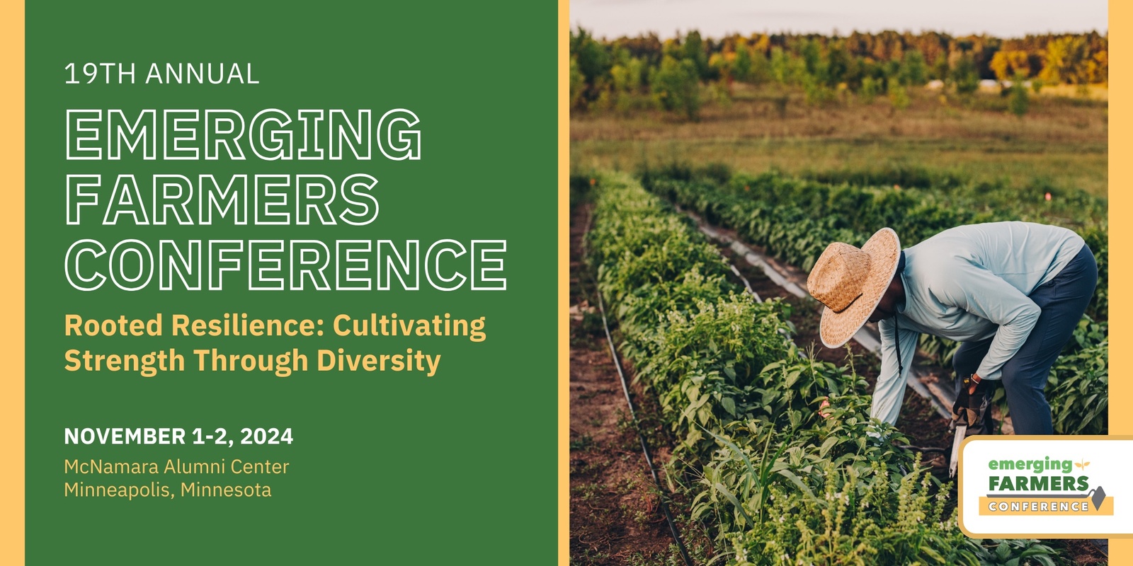 Banner image for 19th Annual Emerging Farmers Conference