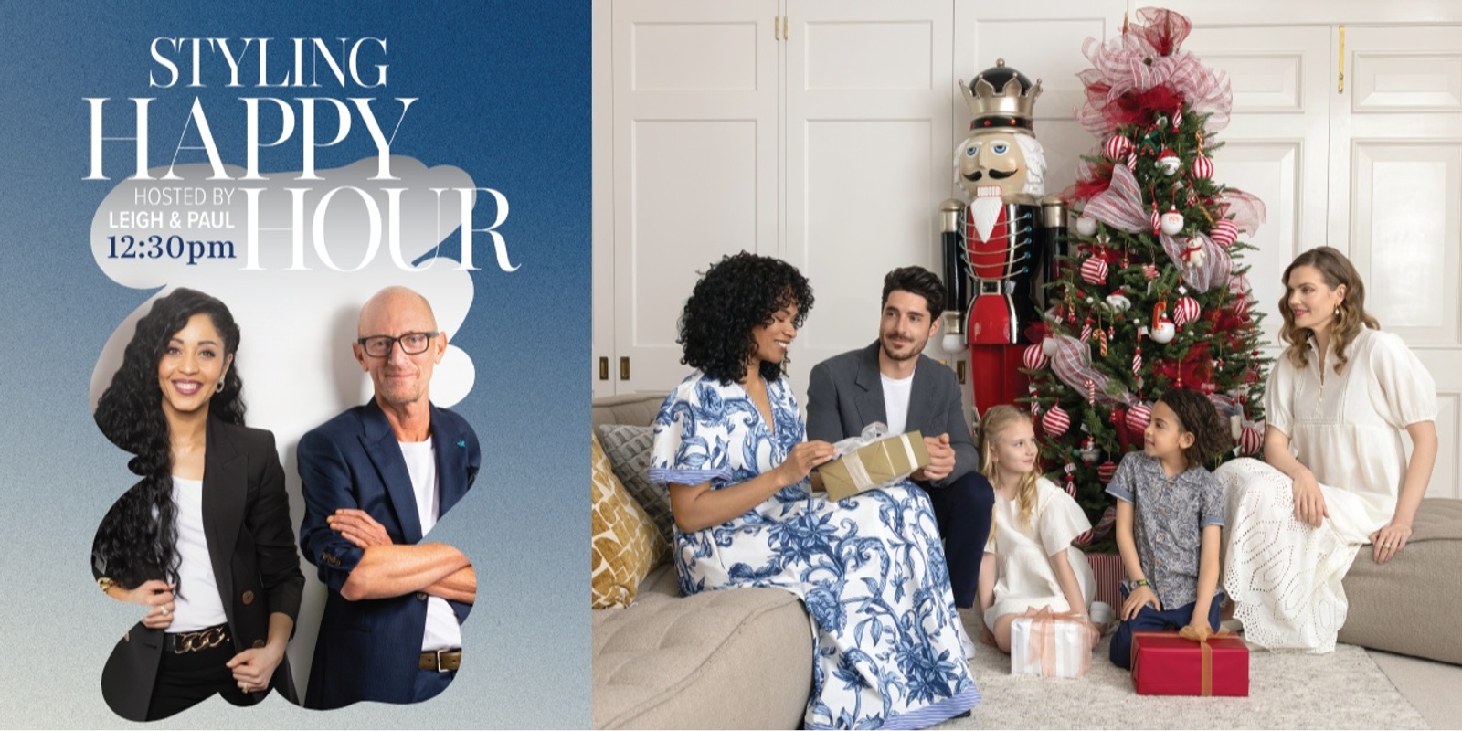 Banner image for Styling Happy Hour with Leigh & Paul: Christmas Edition