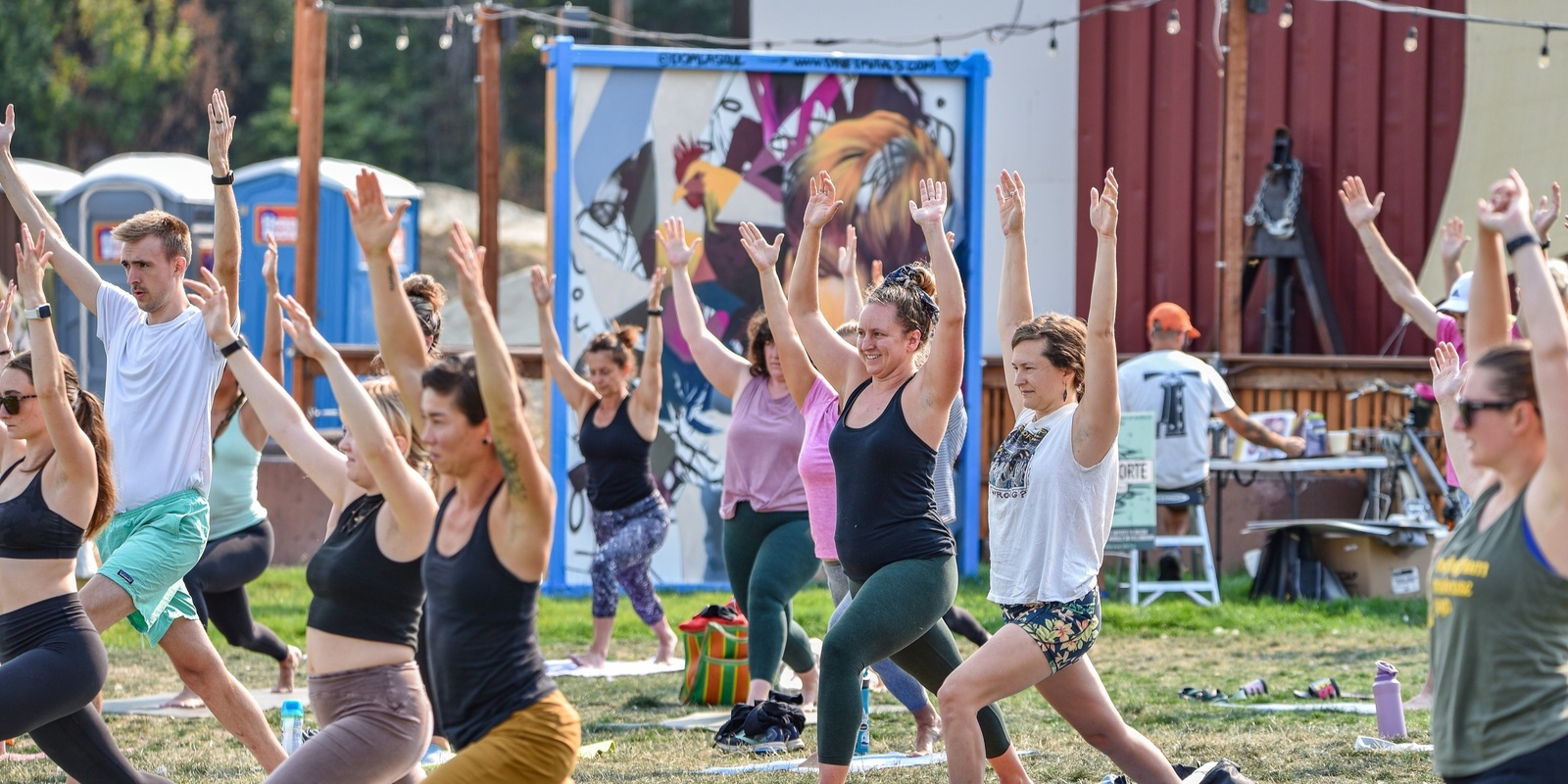 Banner image for Noisy Waters Morning Yoga With Bellingham Treehouse Yoga