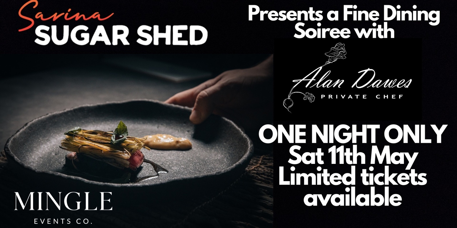 Banner image for Mingle Minis - Alan Dawes Private Dining Experience