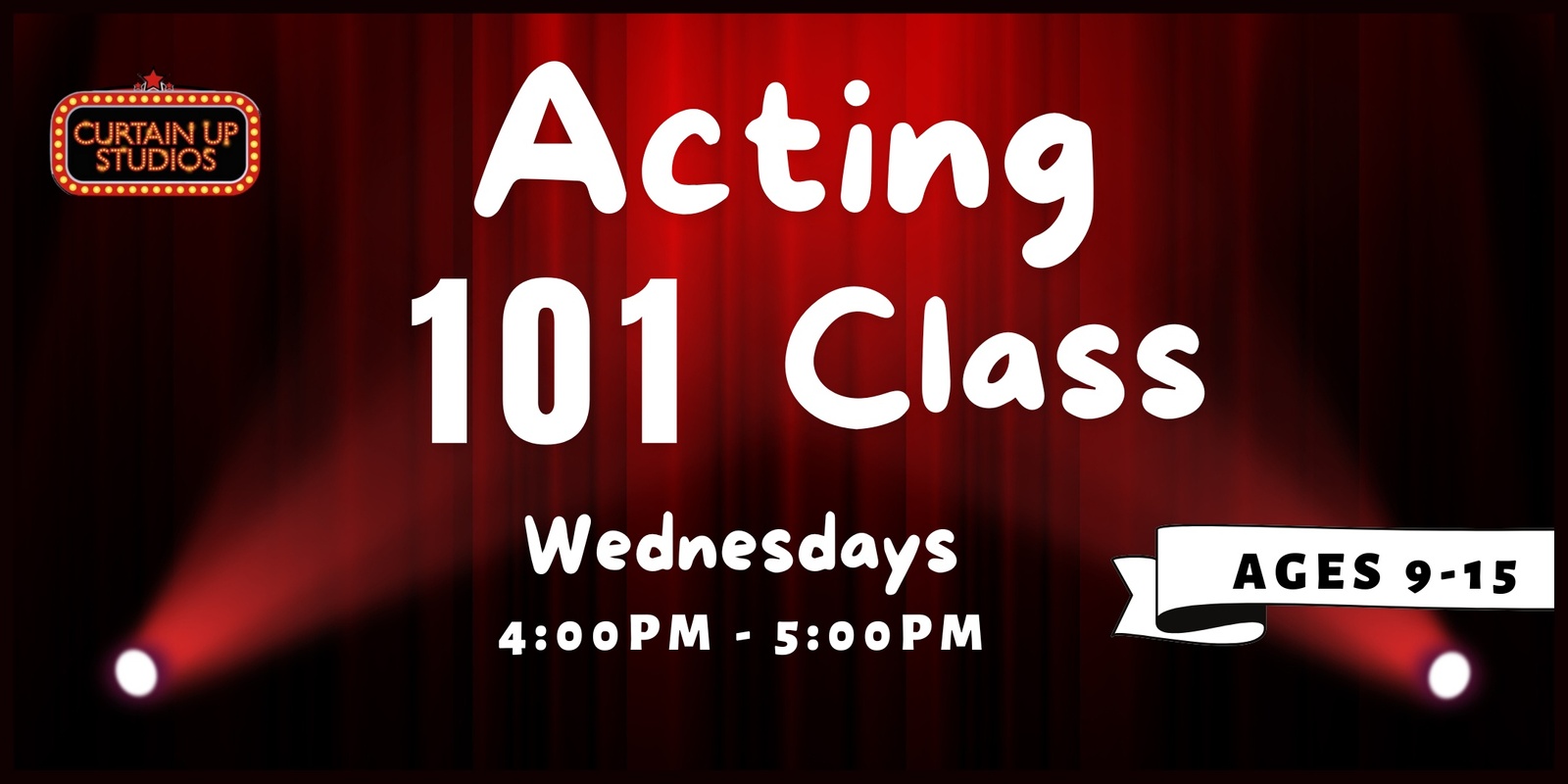 Banner image for Acting 101 Class