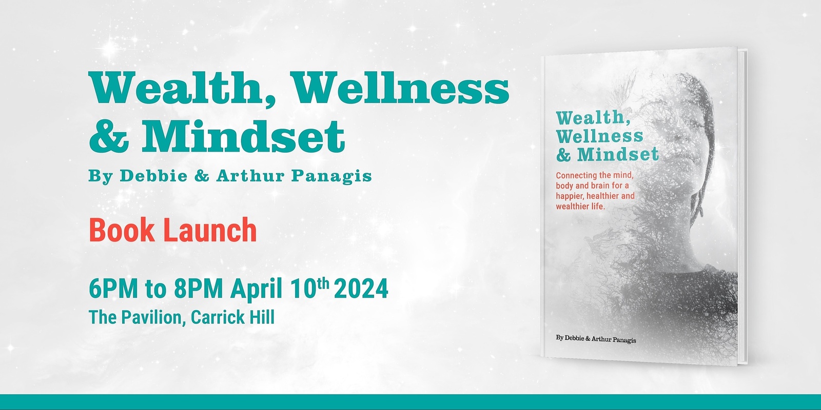 Banner image for 'Wealth, Wellness & Mindset' Book Launch