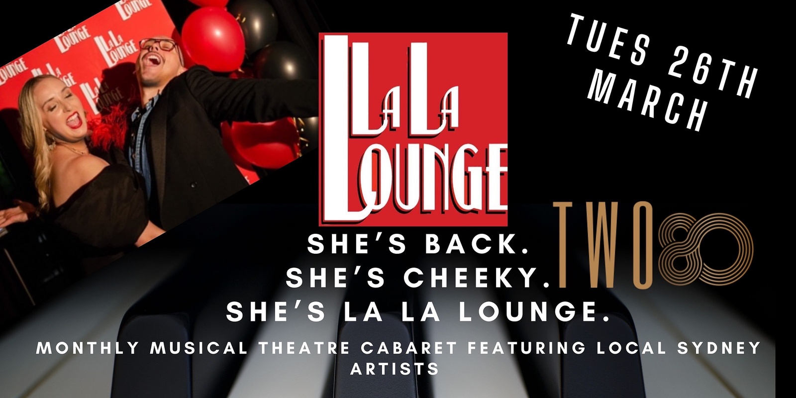 Banner image for La La Lounge: She’s Back!