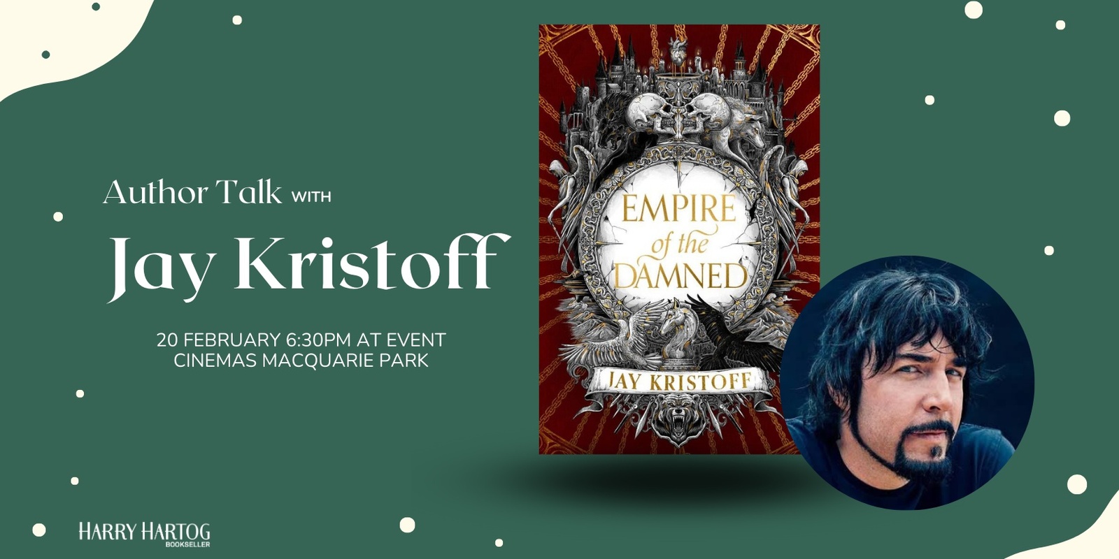 Banner image for Author Talk with Jay Kristoff