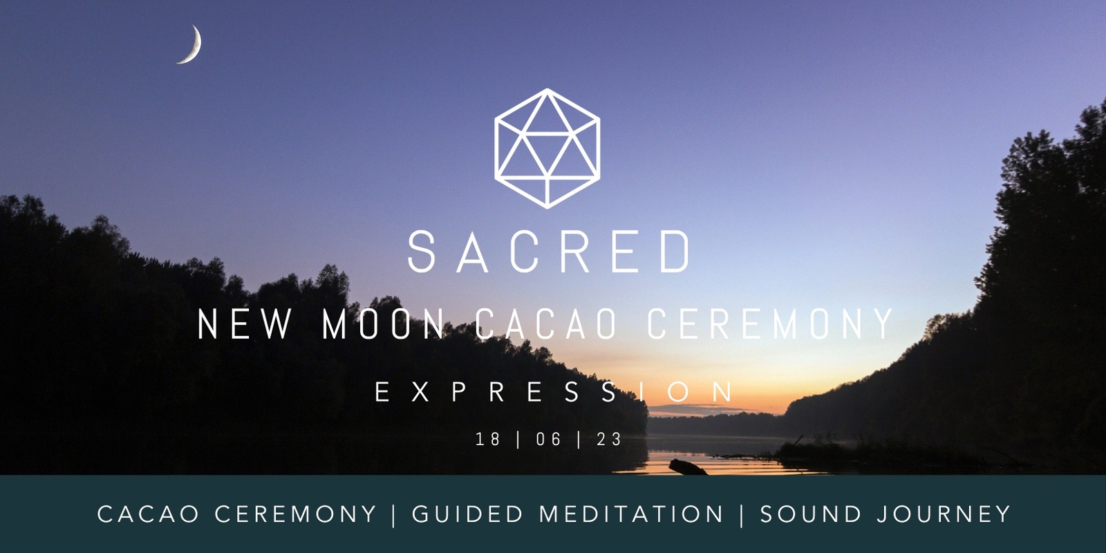 Banner image for Sacred New Moon Cacao Ceremony Mornington Peninsula - Expression 