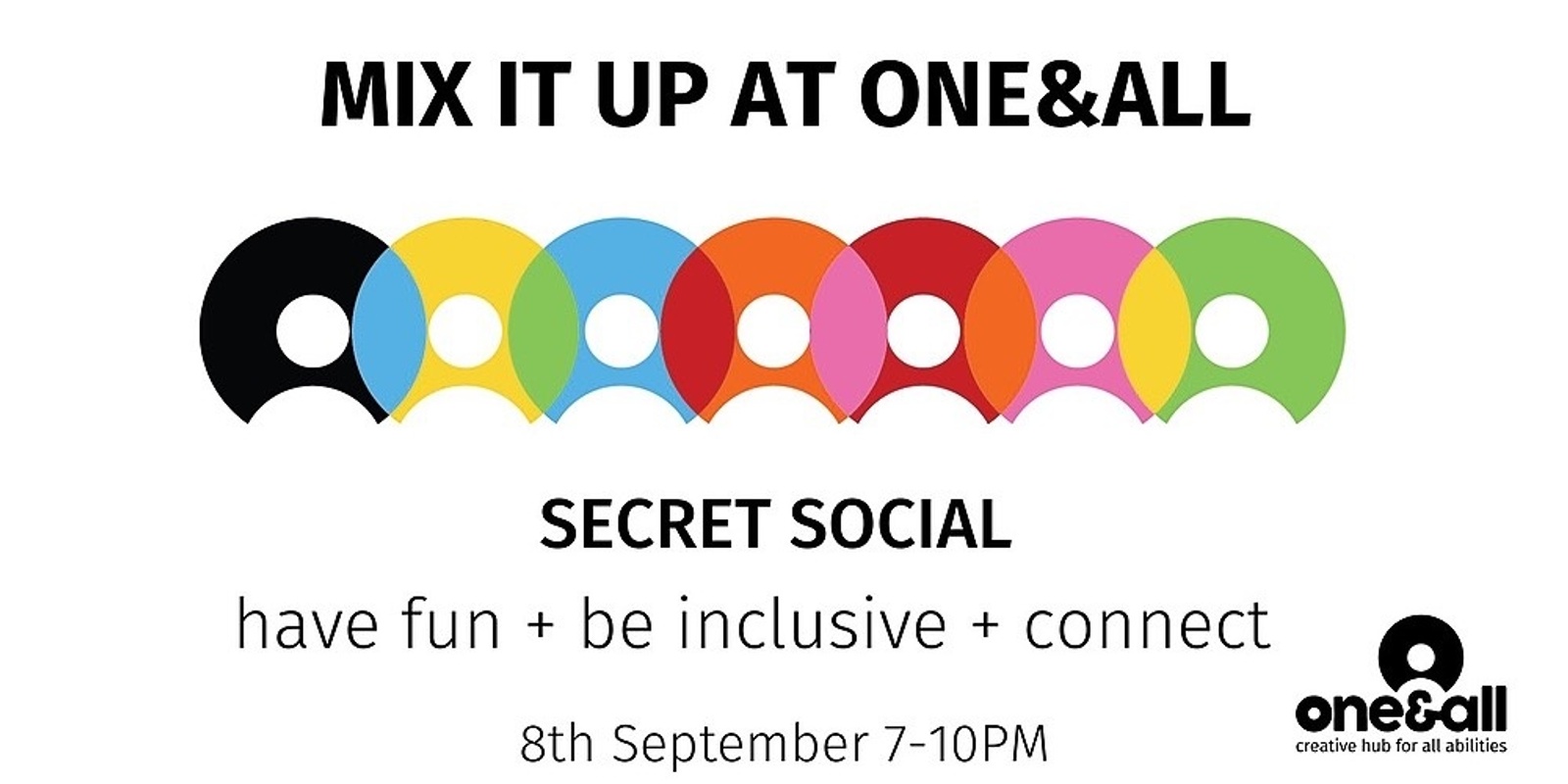 Banner image for One&All Secret Social