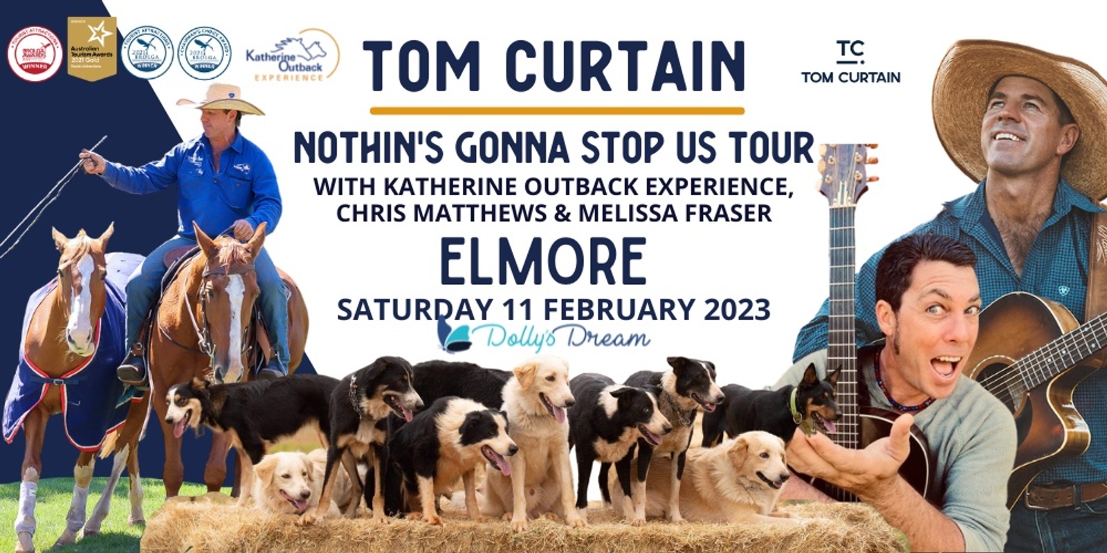 Banner image for Tom Curtain Tour - ELMORE VIC