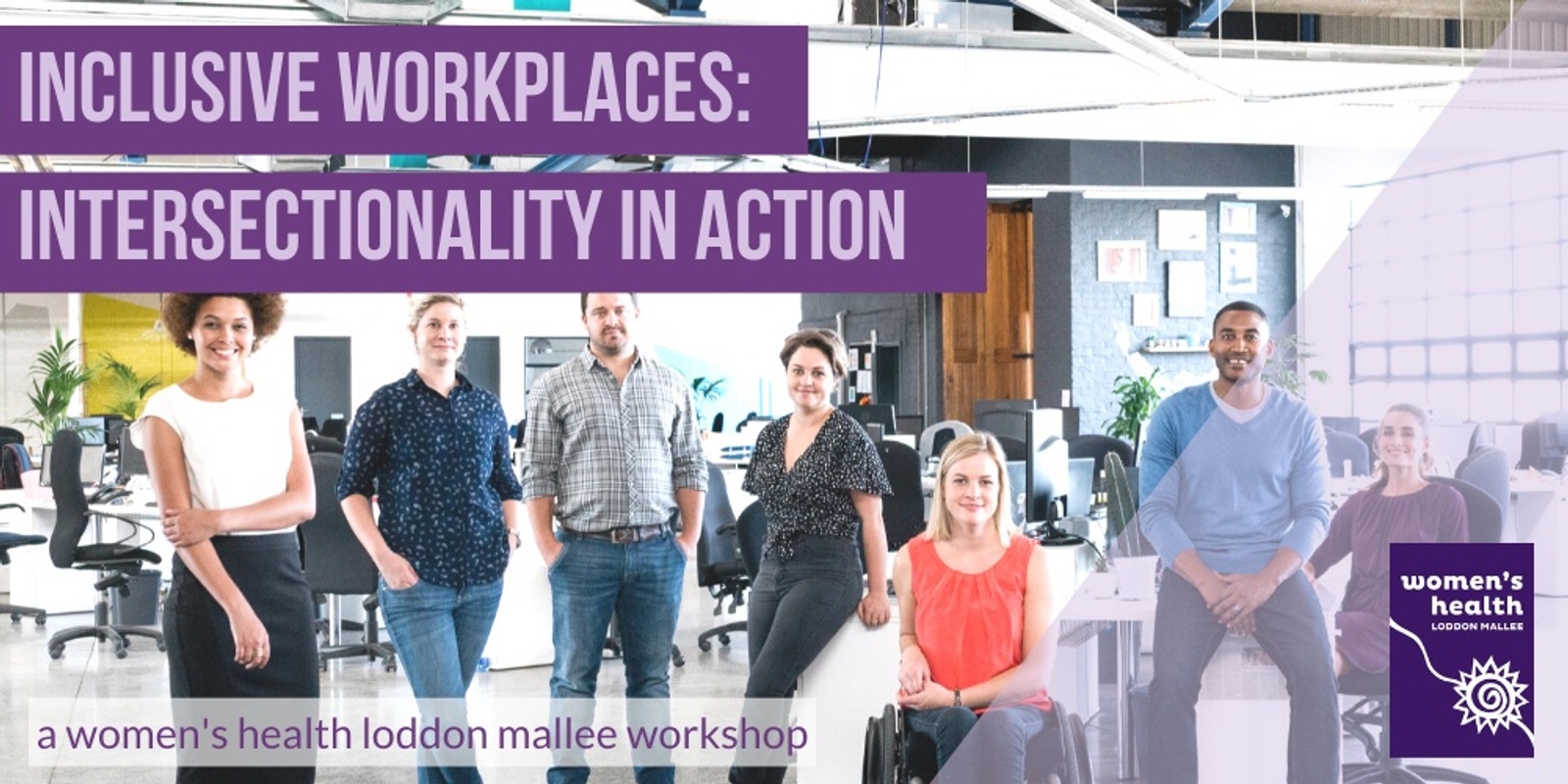 Banner image for Inclusive Workplaces: Intersectionality in Action (19 Nov)