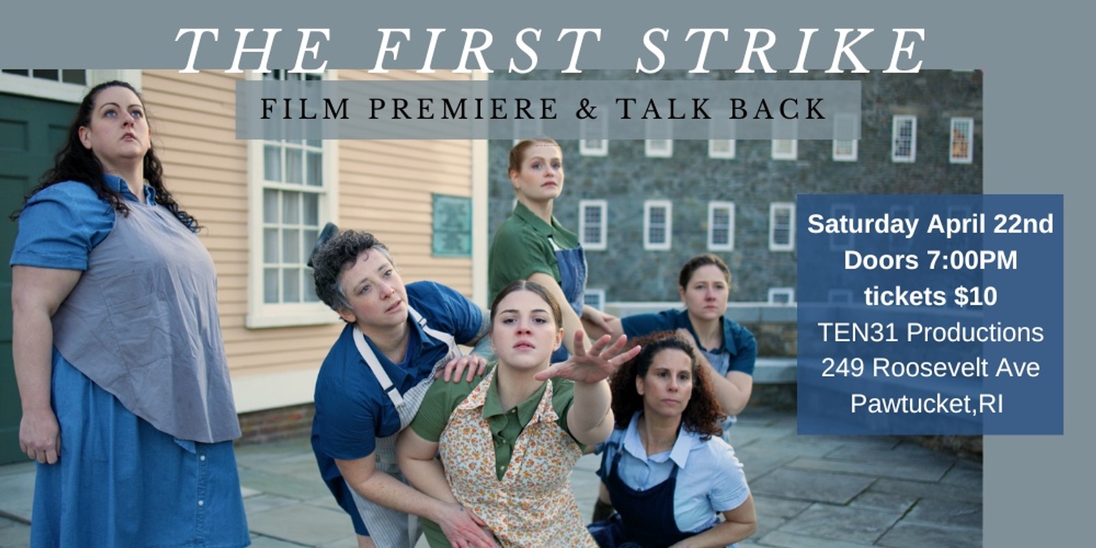Banner image for The First Strike: Video Premiere & Talk Back