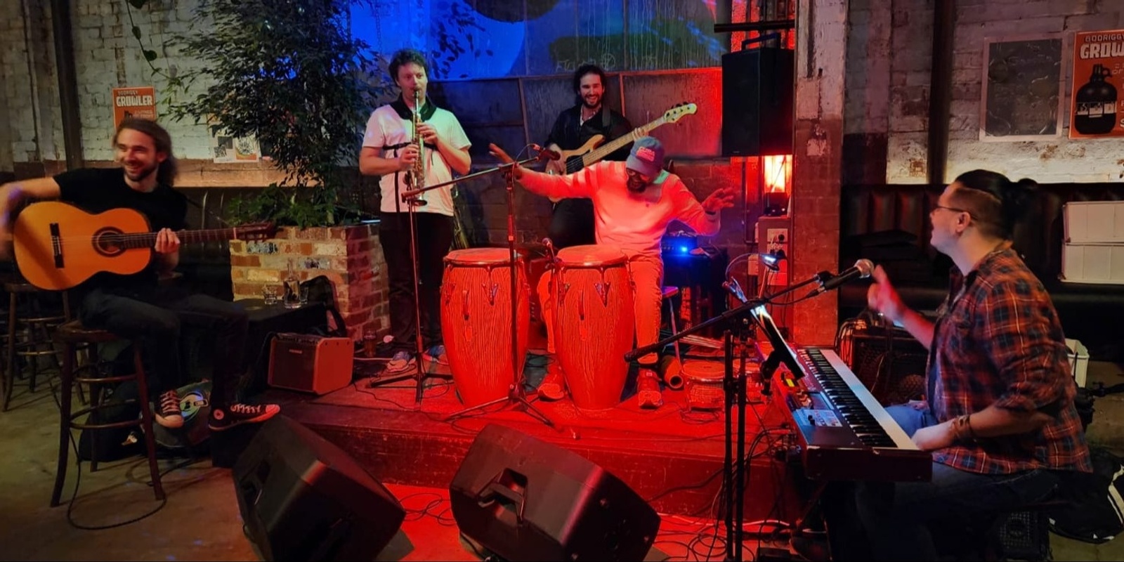 Banner image for Sabor Y Ritmo - Afro-Cuban Jazz at Open Studio