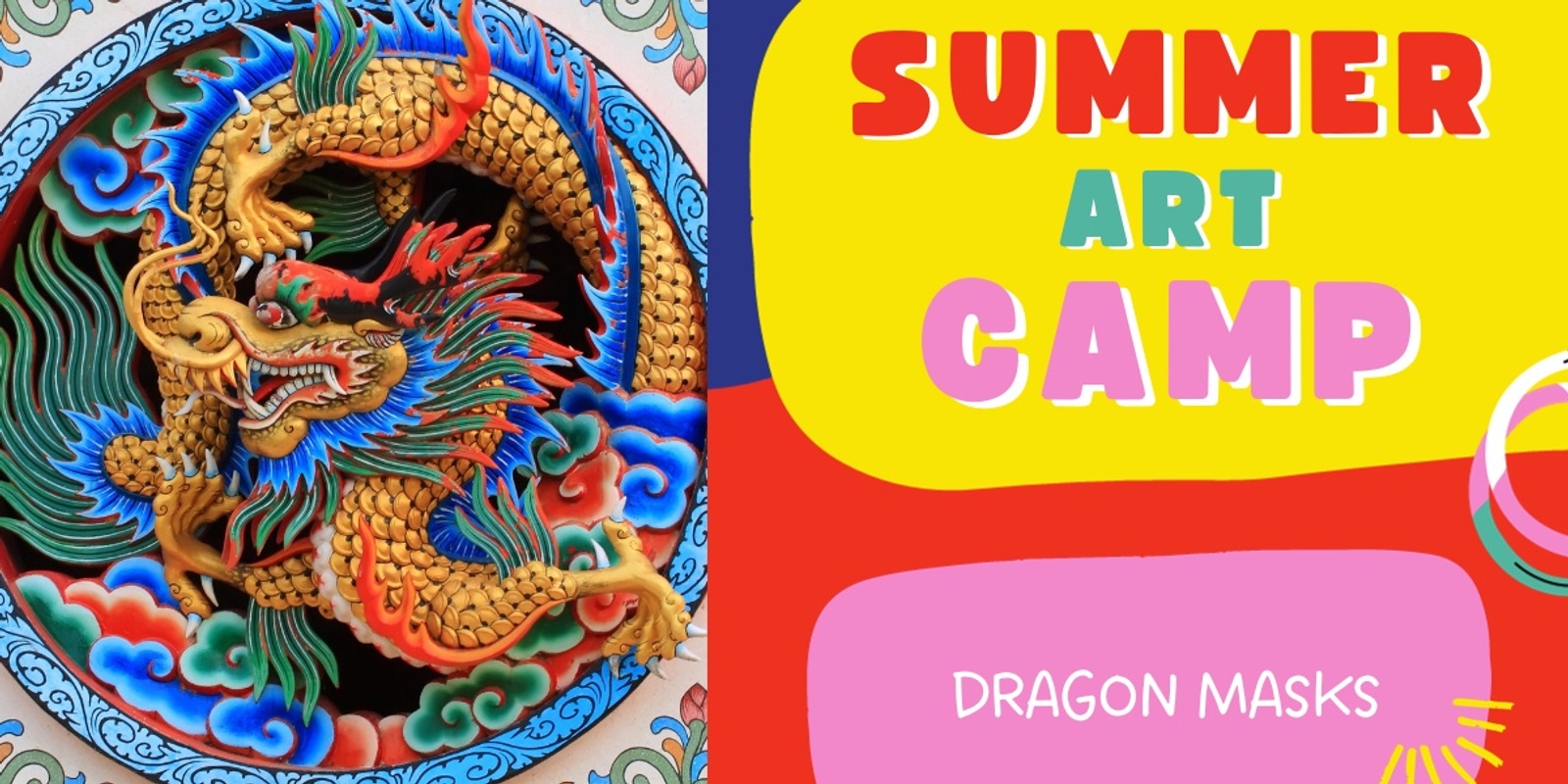 Banner image for Summer Art Camp: Dragon Masks 