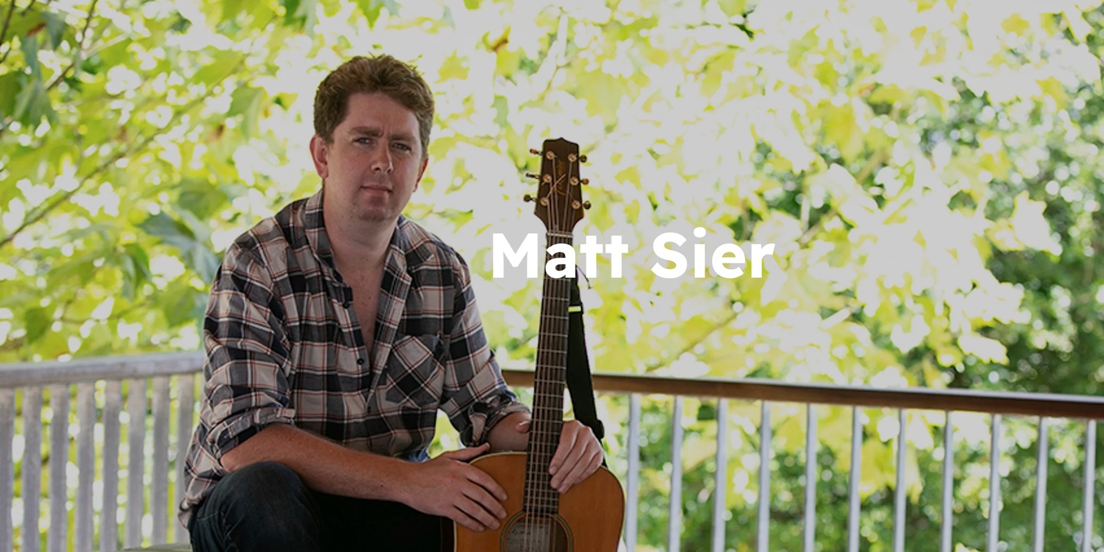 Banner image for Matt Sier Live at The Curious Rabbit