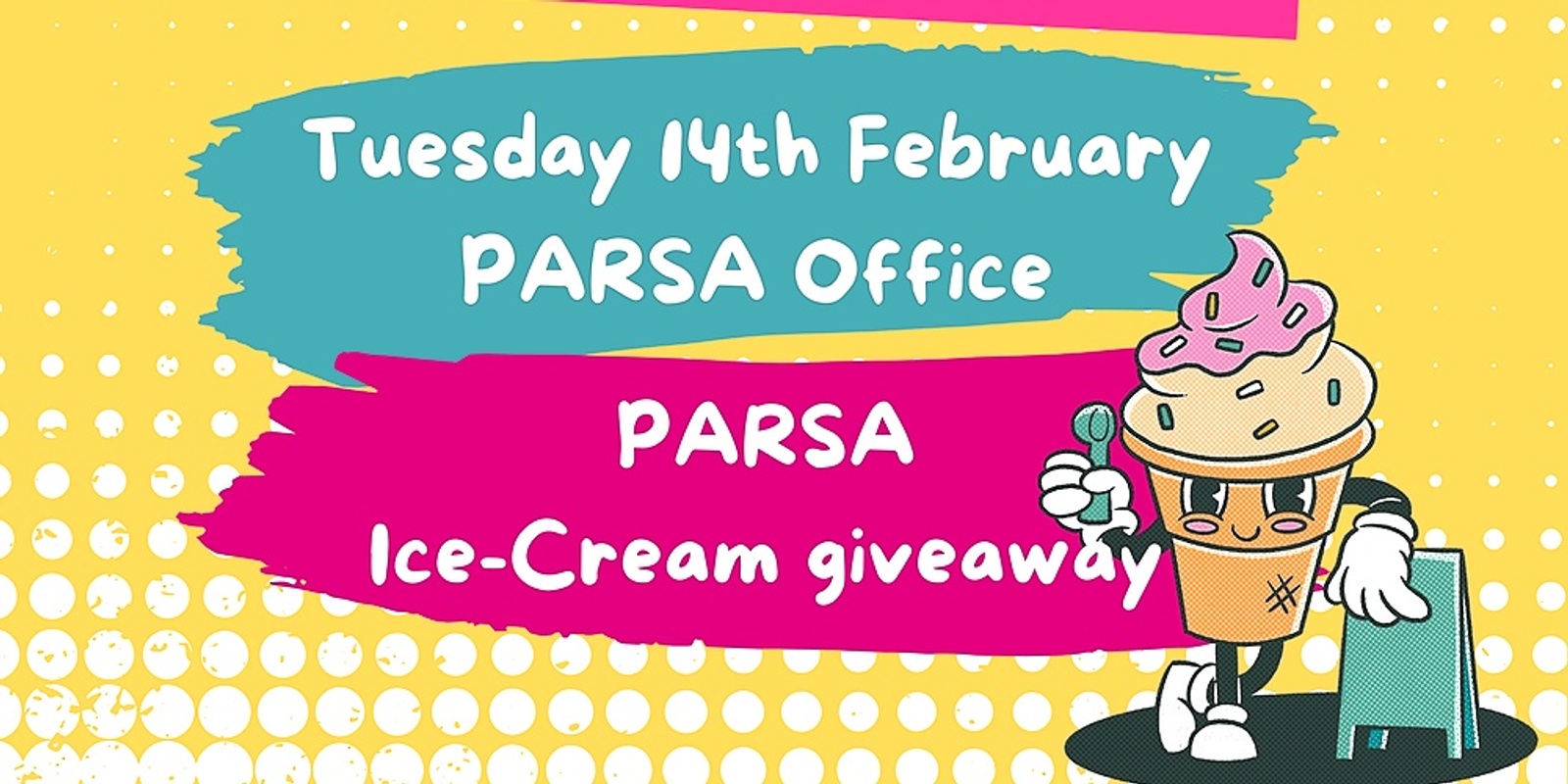 Banner image for PARSA O-Week Free Ice-Cream Giveaway