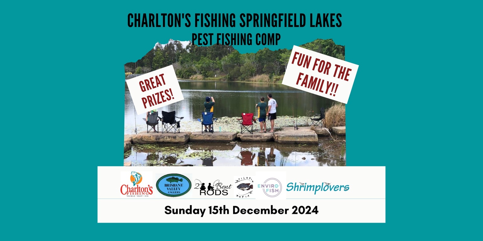 Banner image for 2024 Charlton's Fishing Springfield Lakes Pest Fishing Competition