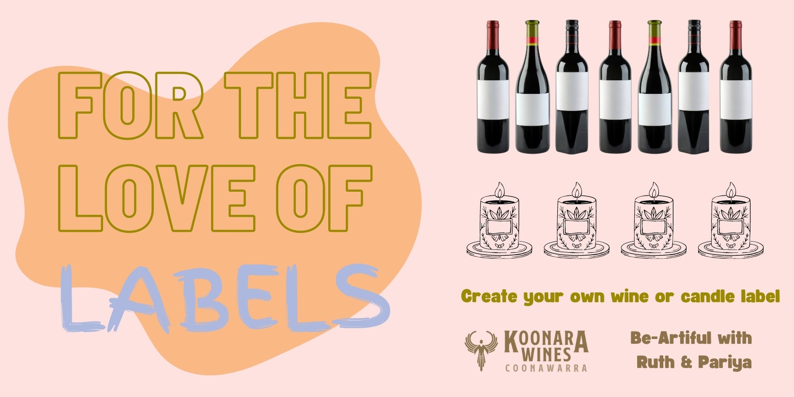 Banner image for KOONARA WINES x BeArtiful | For the Love of Labels!