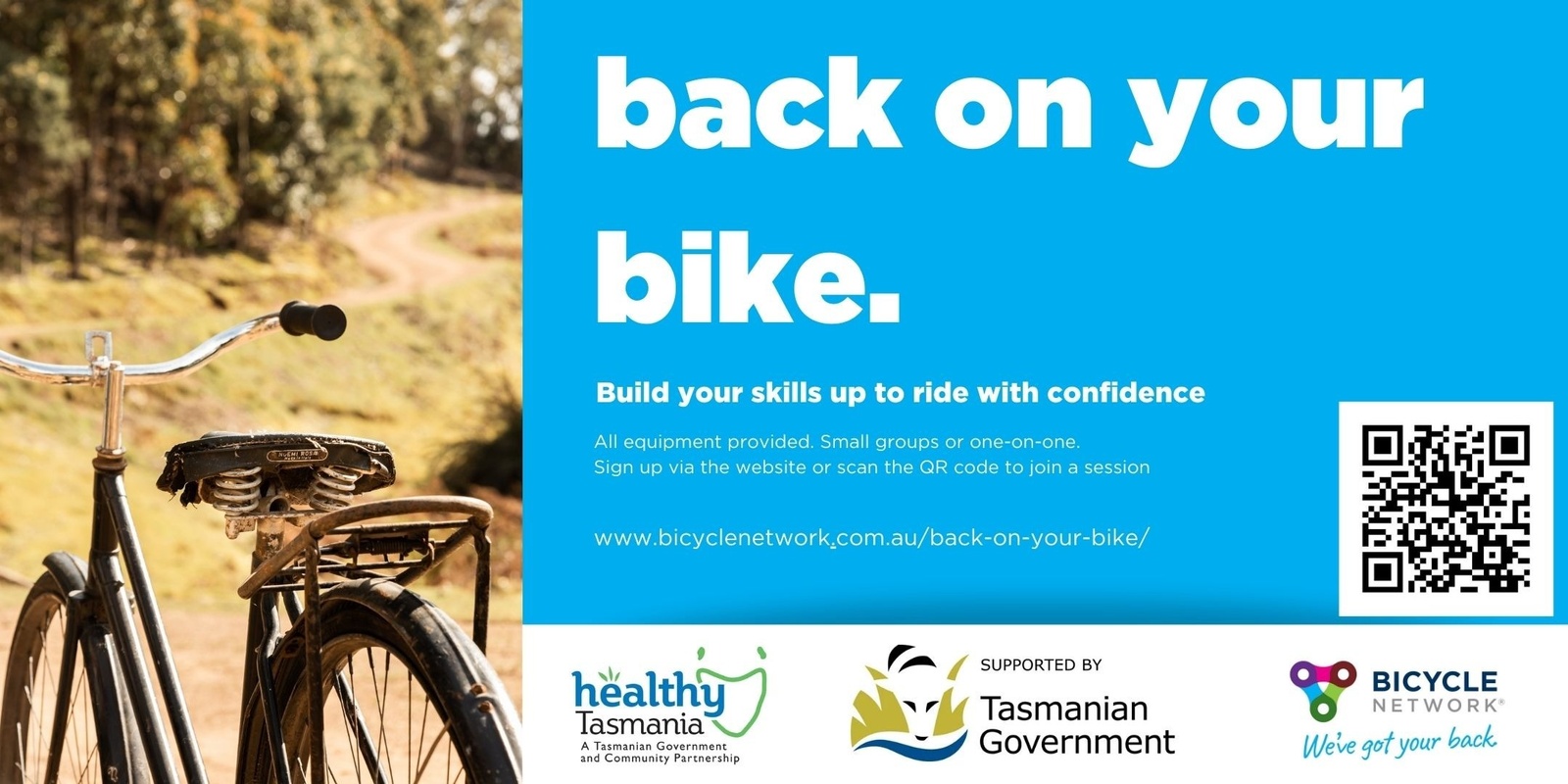 Banner image for Back on your bike. Howrah