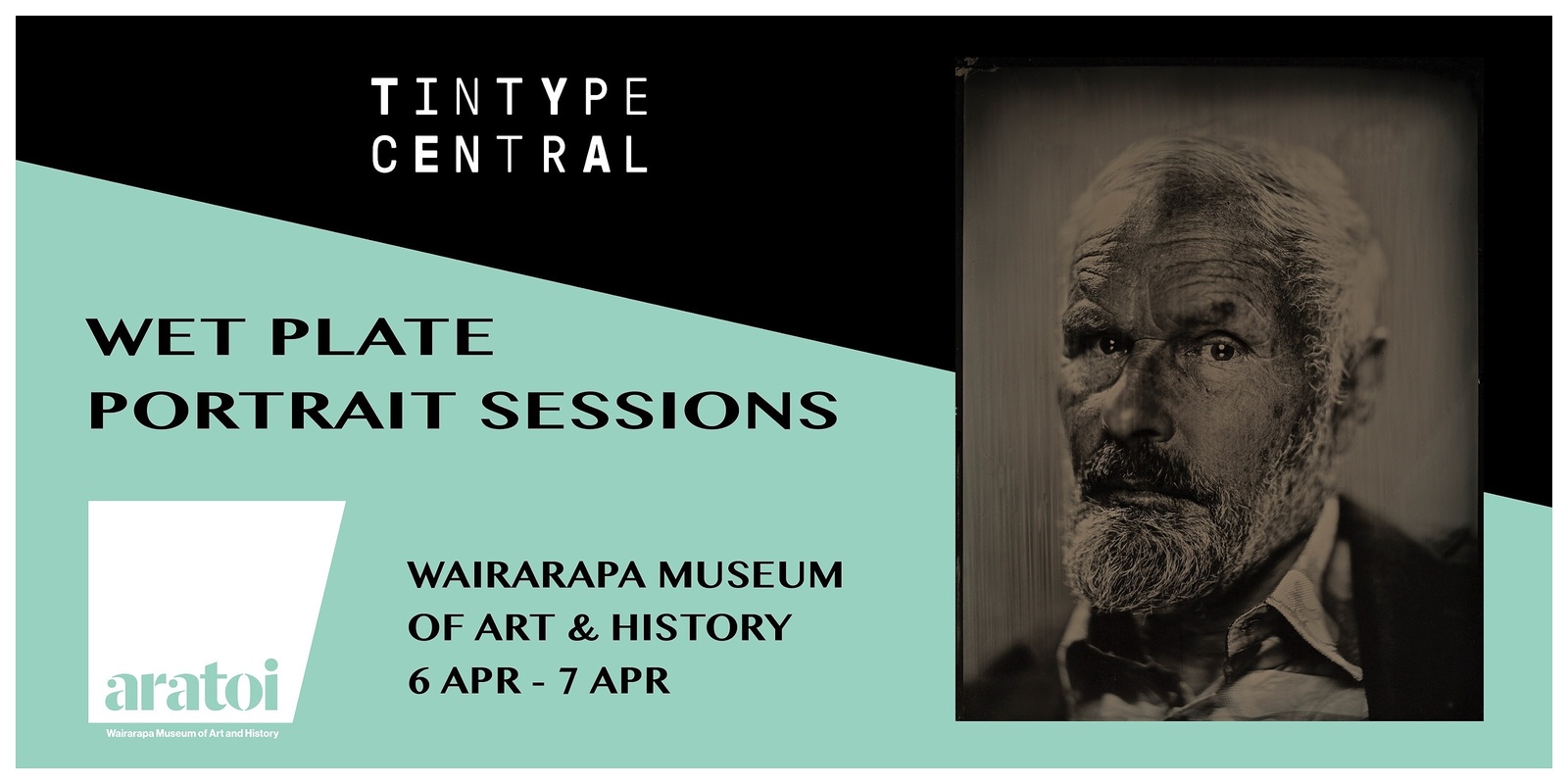 Banner image for The Aratoi Museum: Wet Plate Portrait Sessions