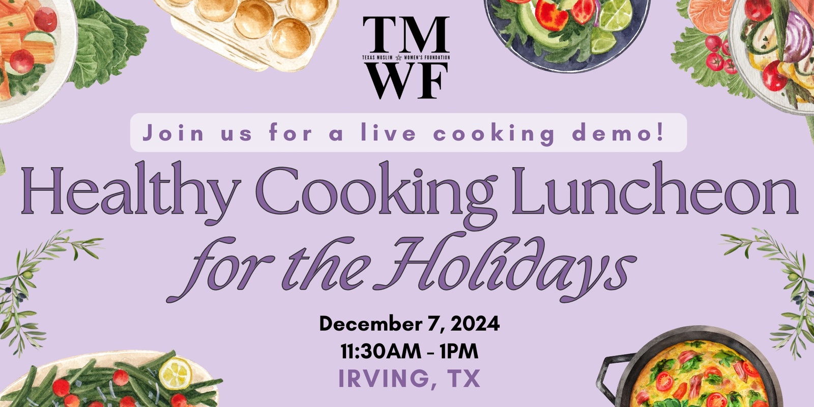 Banner image for Healthy Cooking Workshop For The Holidays