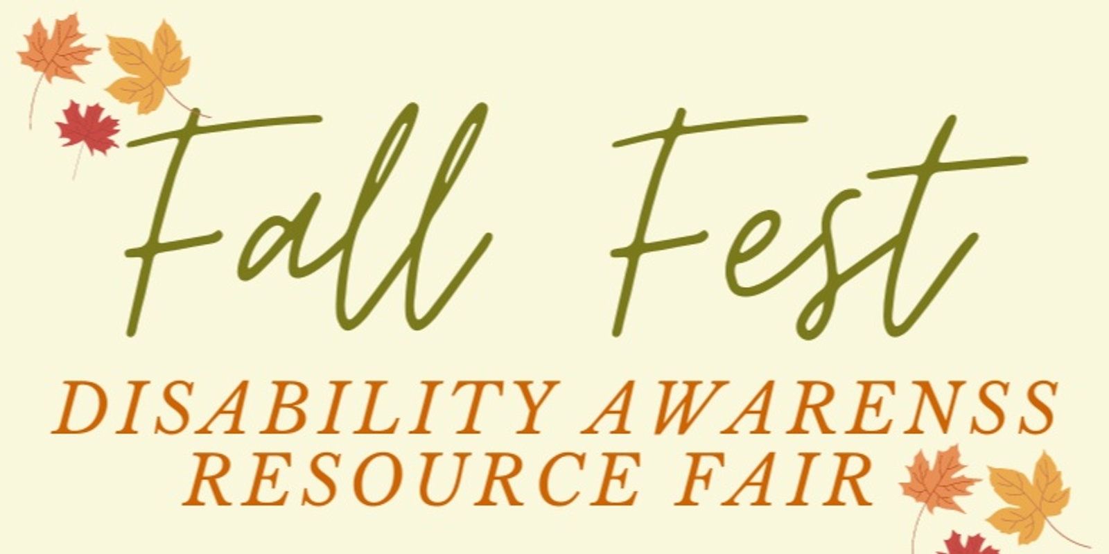 Banner image for Fall Fest & Disability Community Resource Fair