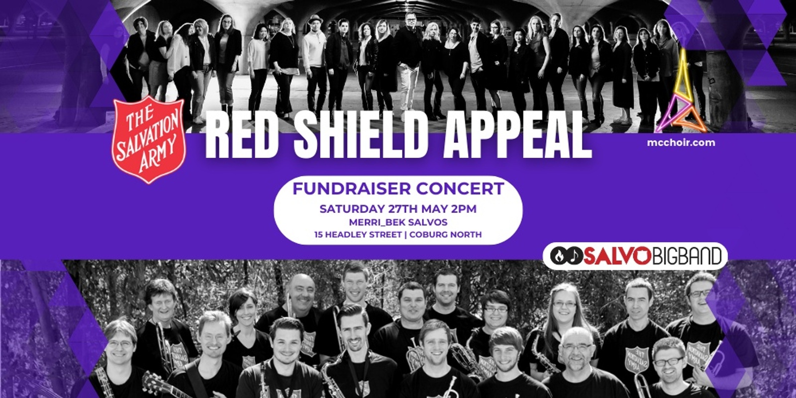 Banner image for Red Shield Appeal Fundraiser Concert