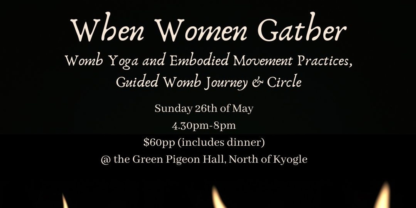 Banner image for When Women Gather - May