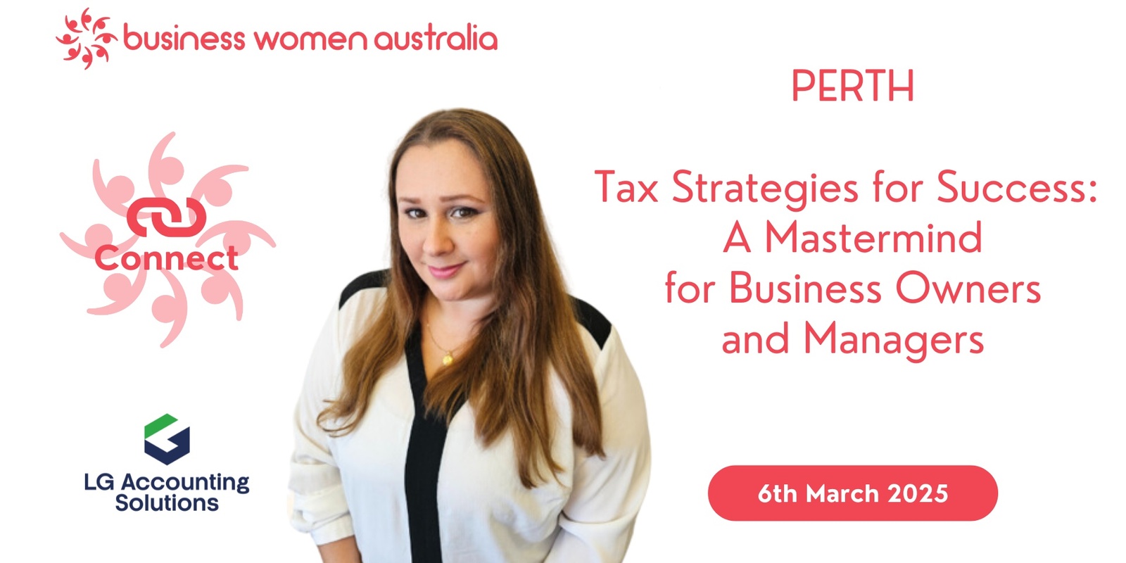 Banner image for BWA Perth: Tax Strategies for Success: A Mastermind for Business Owners and Managers with Stacey Payrits