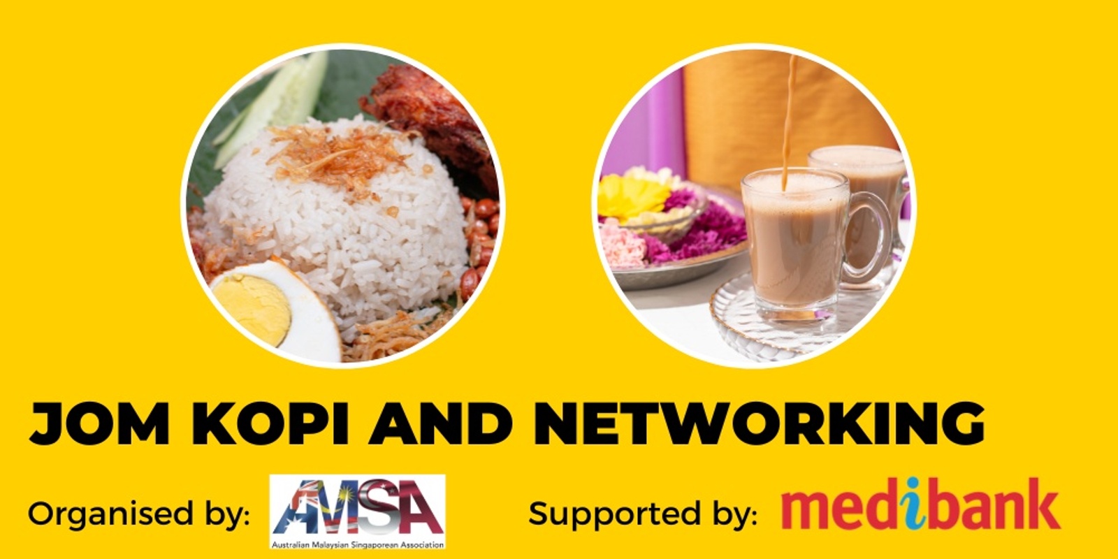 Banner image for Jom Kopi and Networking - Spring Edition