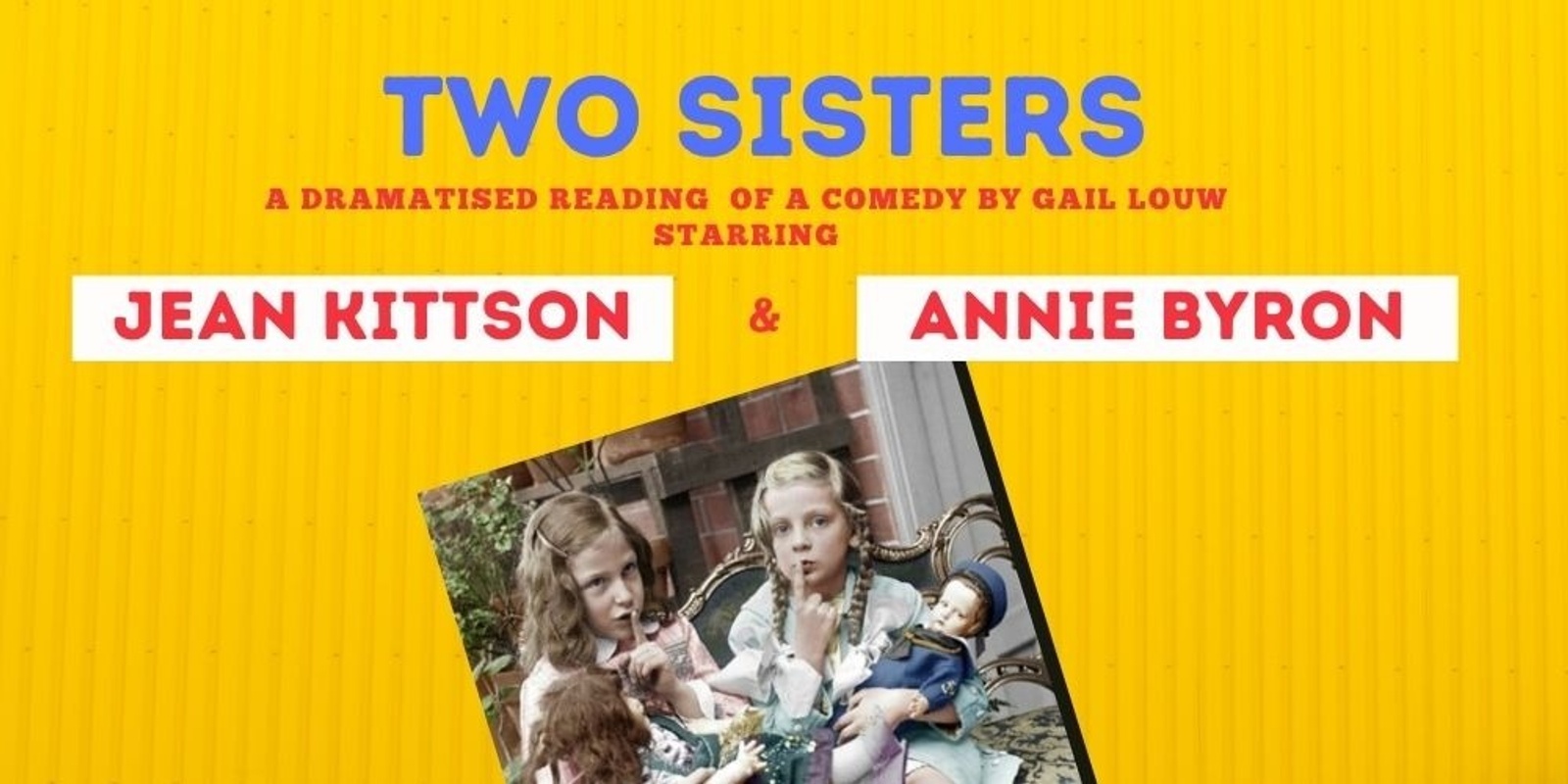 Banner image for Two Sisters starring Jean Kittson & Annie Byron