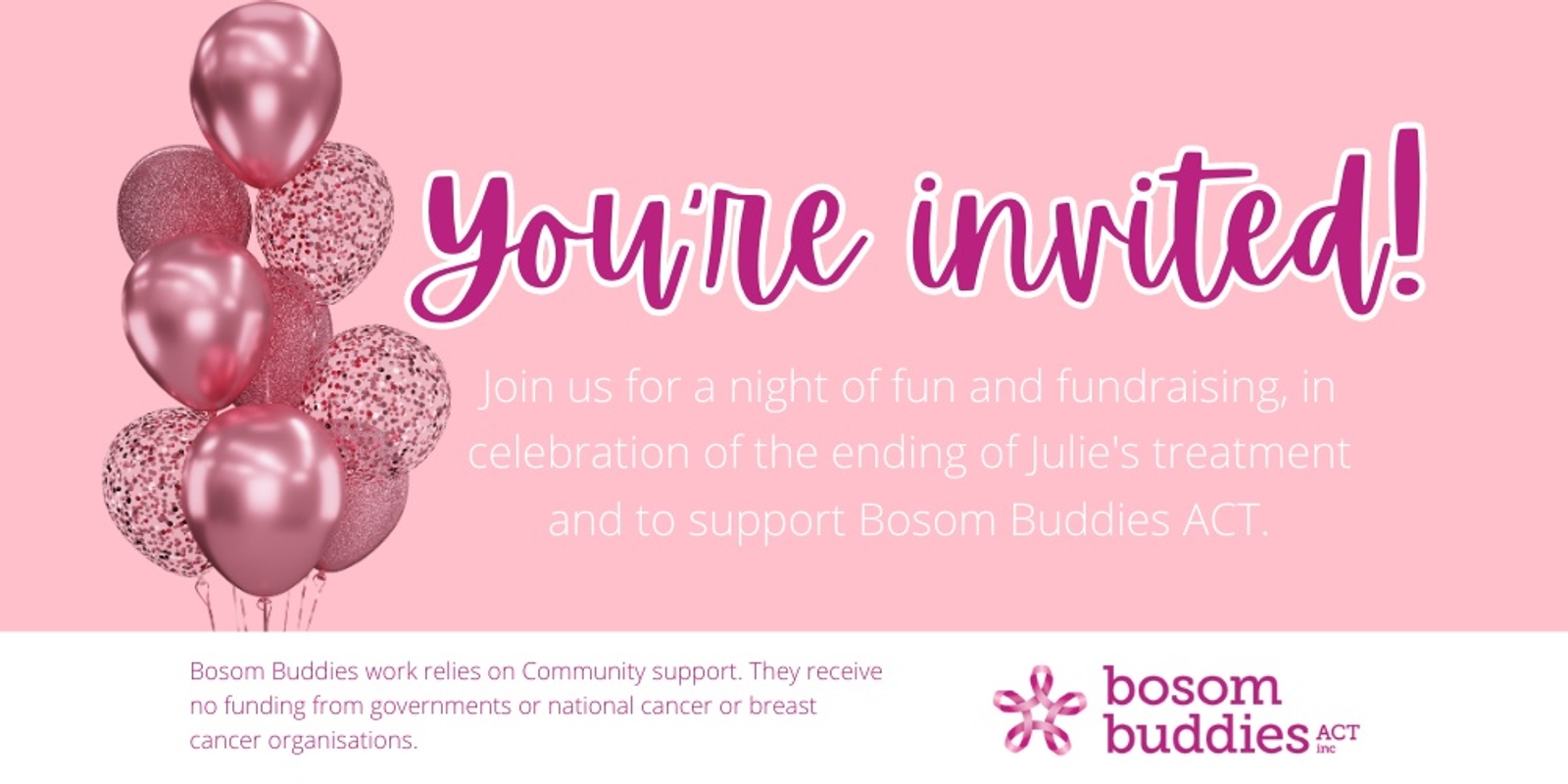 Banner image for Bosom Buddies Fundraiser