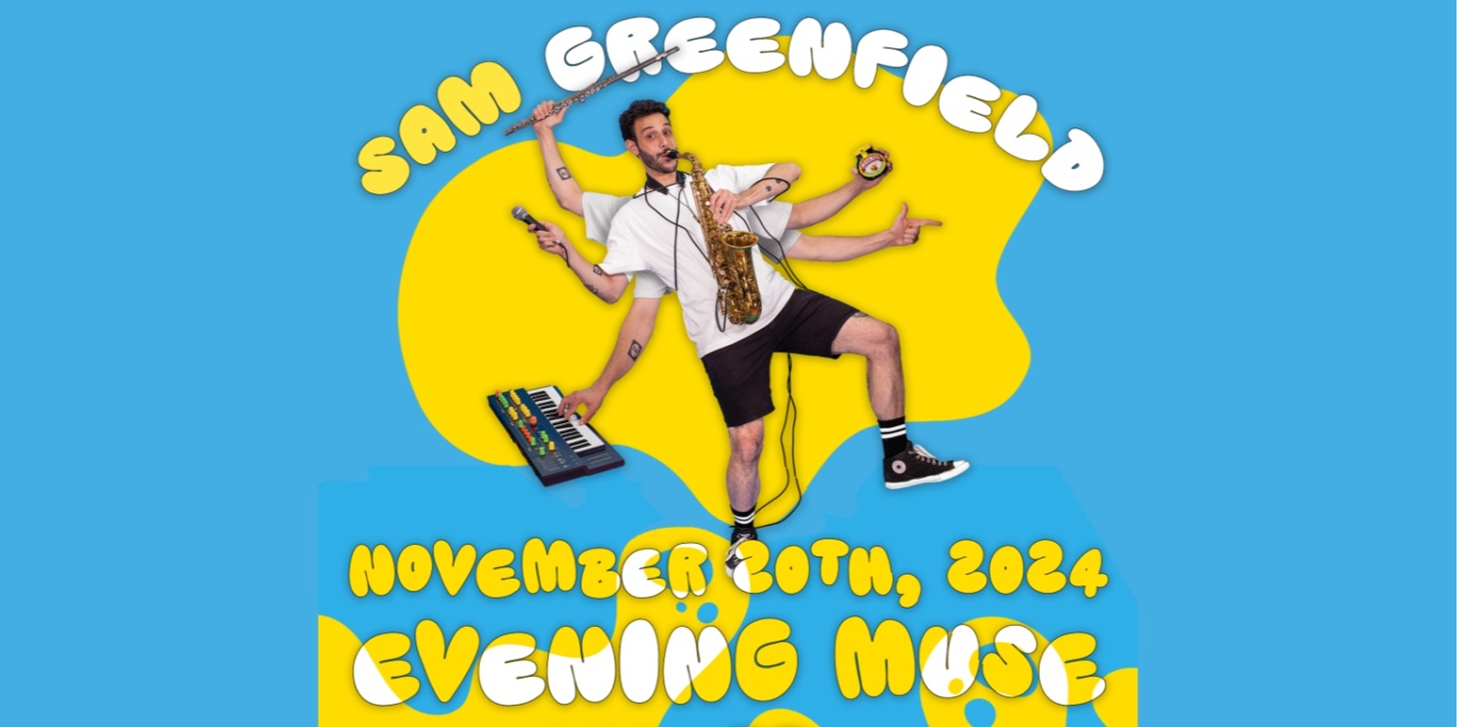 Banner image for Sam Greenfield - Saxophonist//multi-instrumentalist//composer