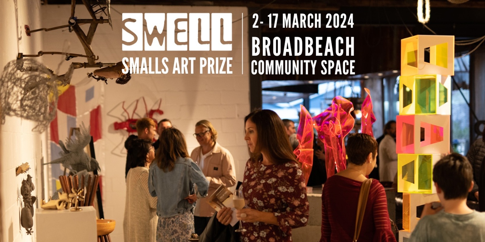 Banner image for SWELL Smalls Art Prize | Preview Night