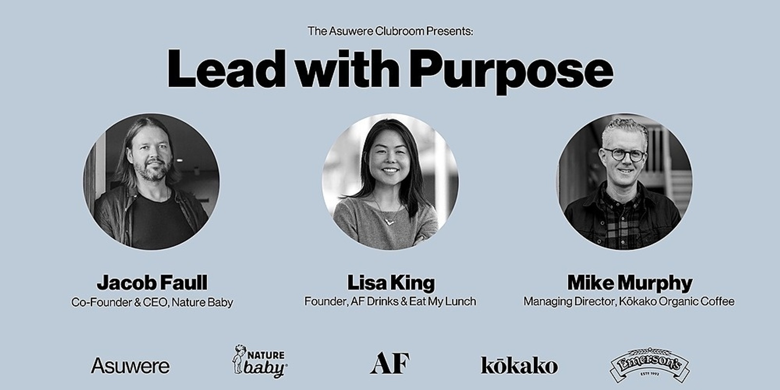 Banner image for LEAD WITH PURPOSE