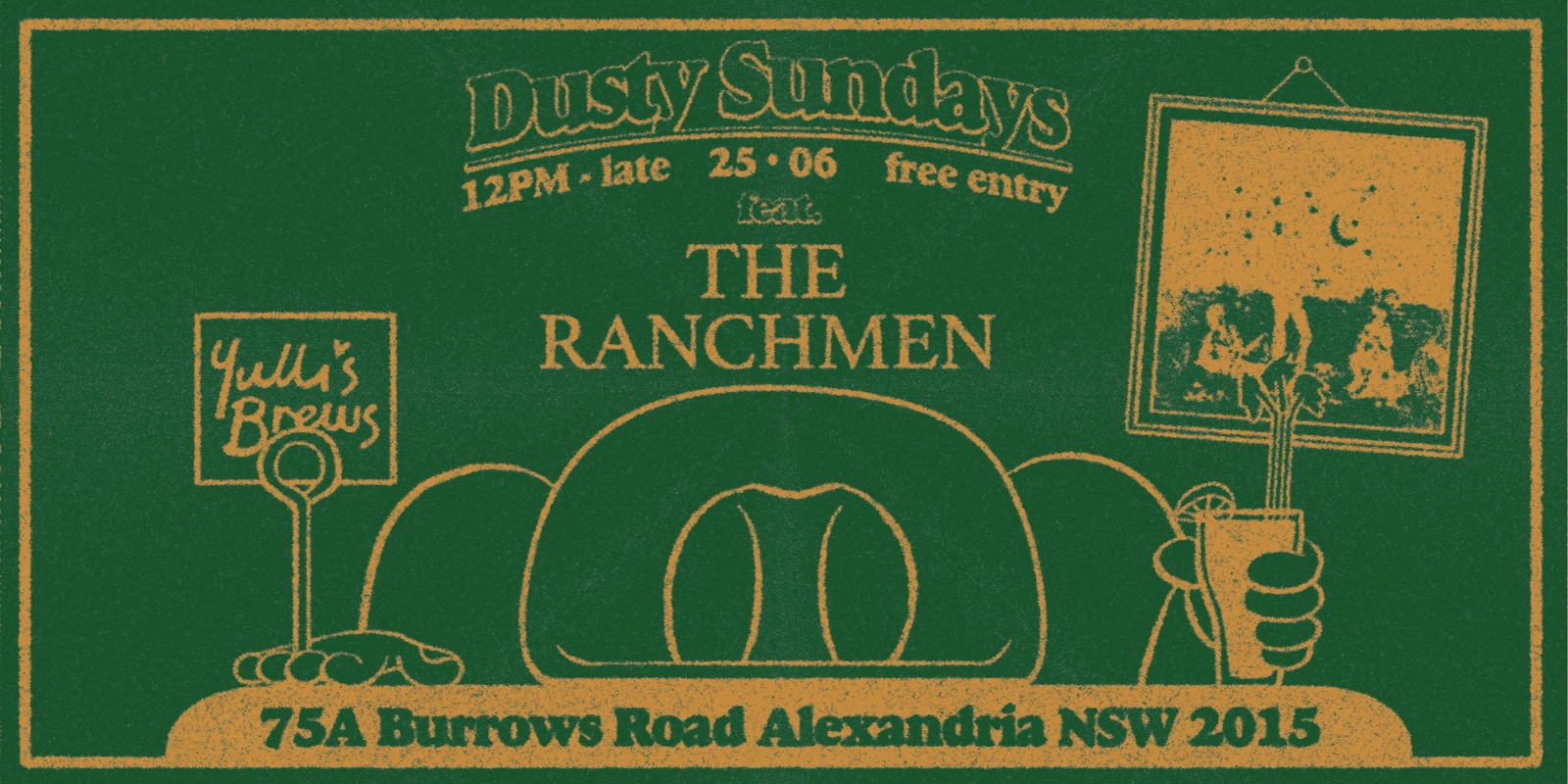 Banner image for DUSTY SUNDAYS - THE RANCHMEN 