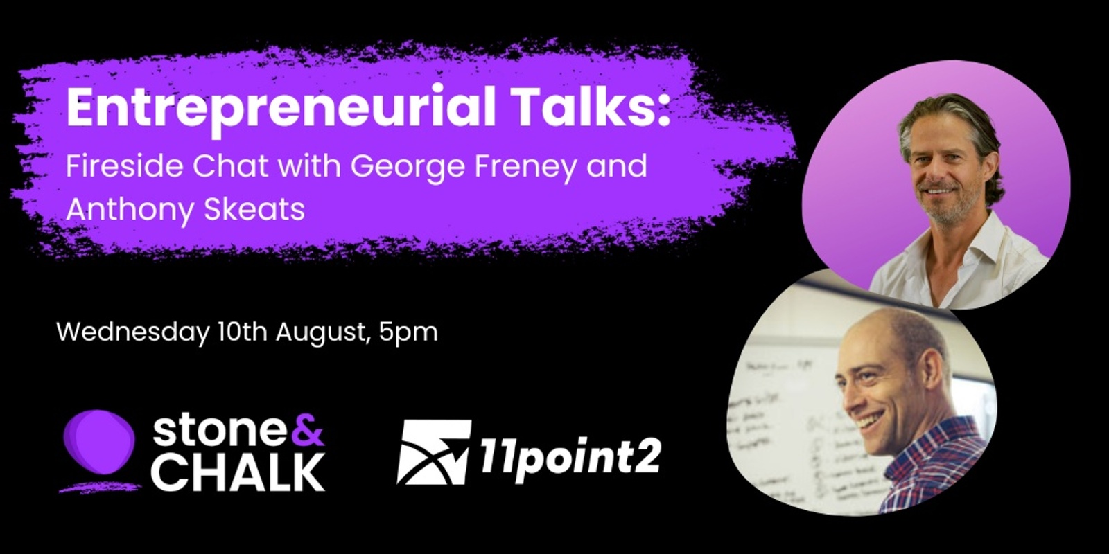 Banner image for Entrepreneurial Talks: Fireside Chat with Anthony Skeats