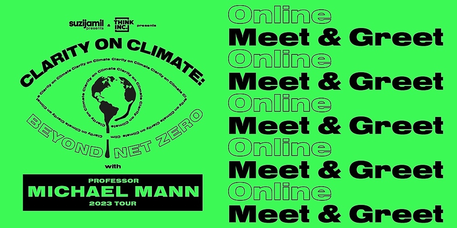 Banner image for Professor Michael Mann - Clarity on Climate: Beyond Net Zero [Online Meet & Greet]