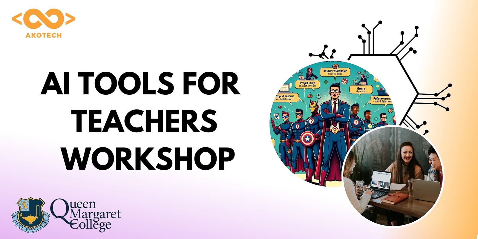 Banner image for AI Tools for Teachers Workshop: Wellington