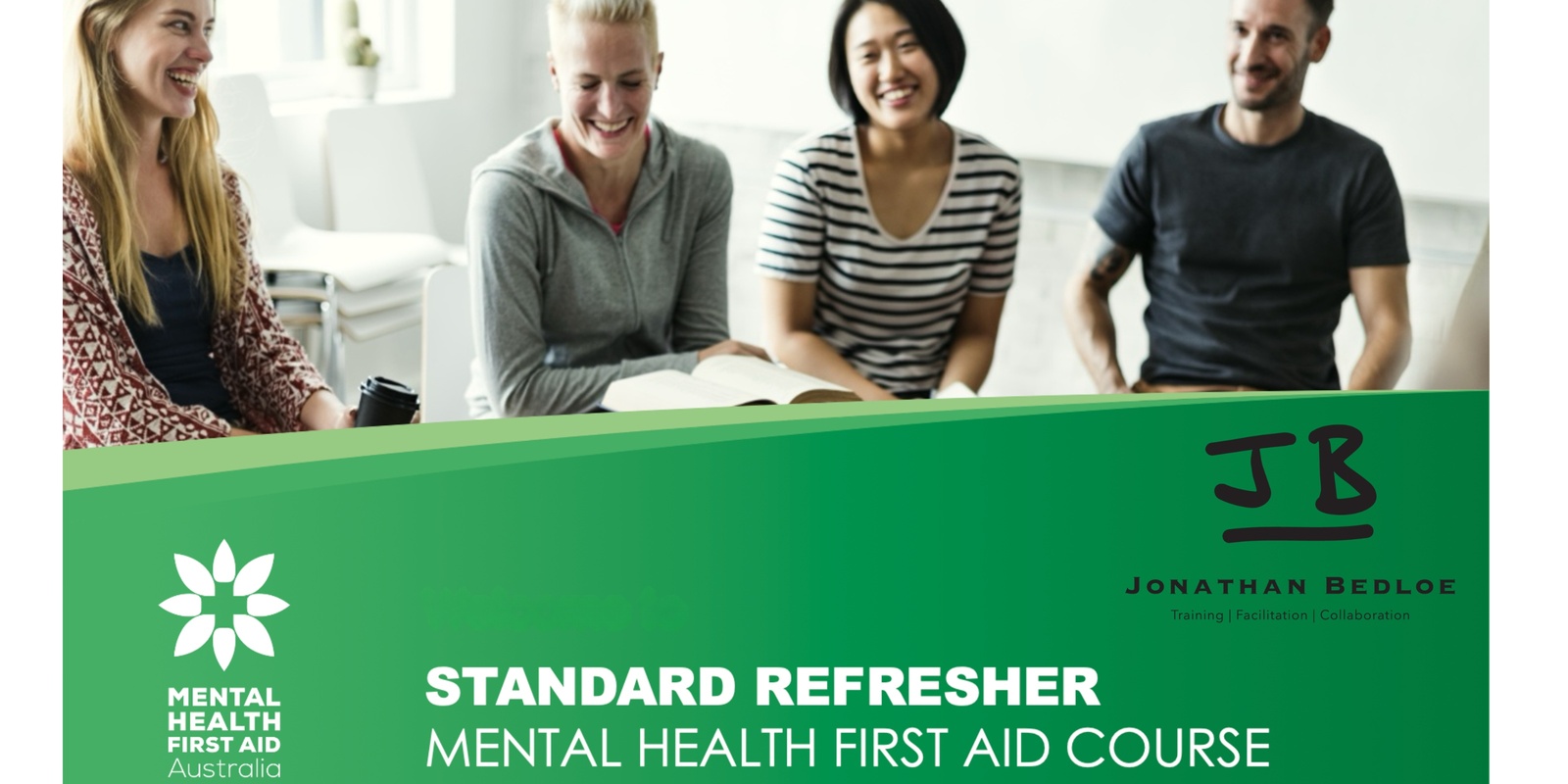 Banner image for Mental health first aid training refresher-Hobart.12Sept