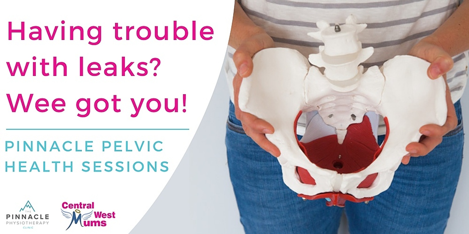 Banner image for Having Trouble With Leaks? Wee Got You! Pinnacle Pelvic Health Sessions 
