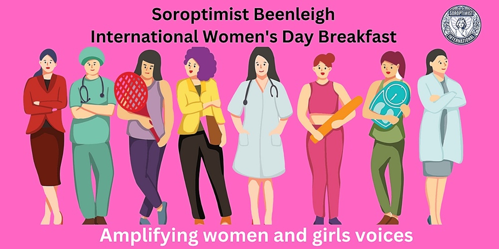 Banner image for Soroptimist International Beenleigh - International Women's Day Breakfast 2023