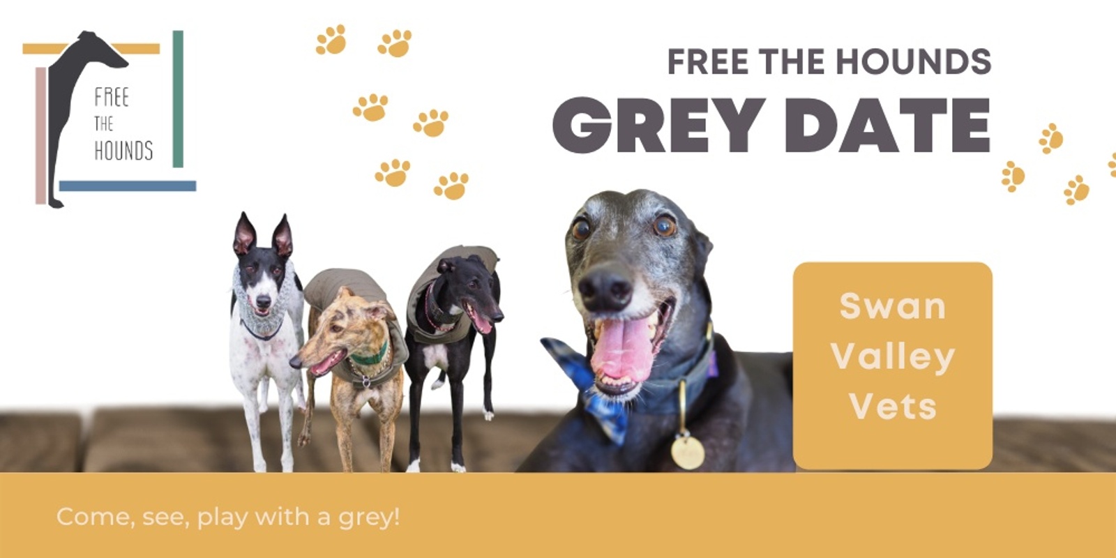 Banner image for Grey Play with Free the Hounds