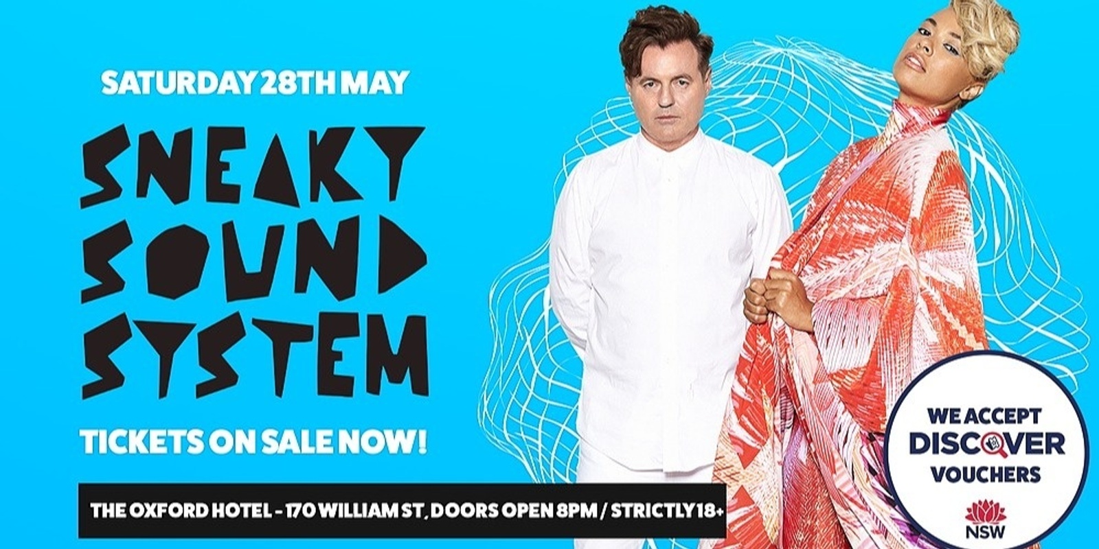 Banner image for The Oxford Hotel presents: Sneaky Sound System [LIVE]