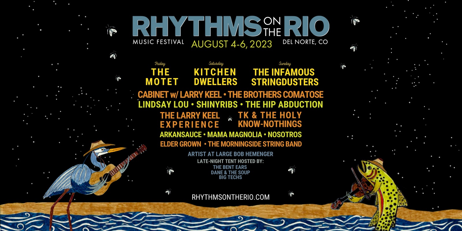 RHYTHMS ON THE RIO 2023 Humanitix