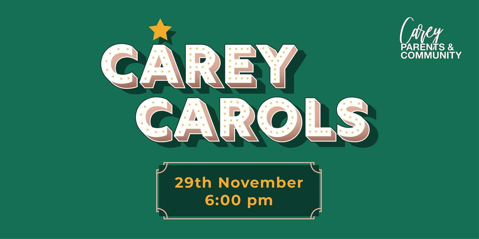 Banner image for Carey Carols 2024