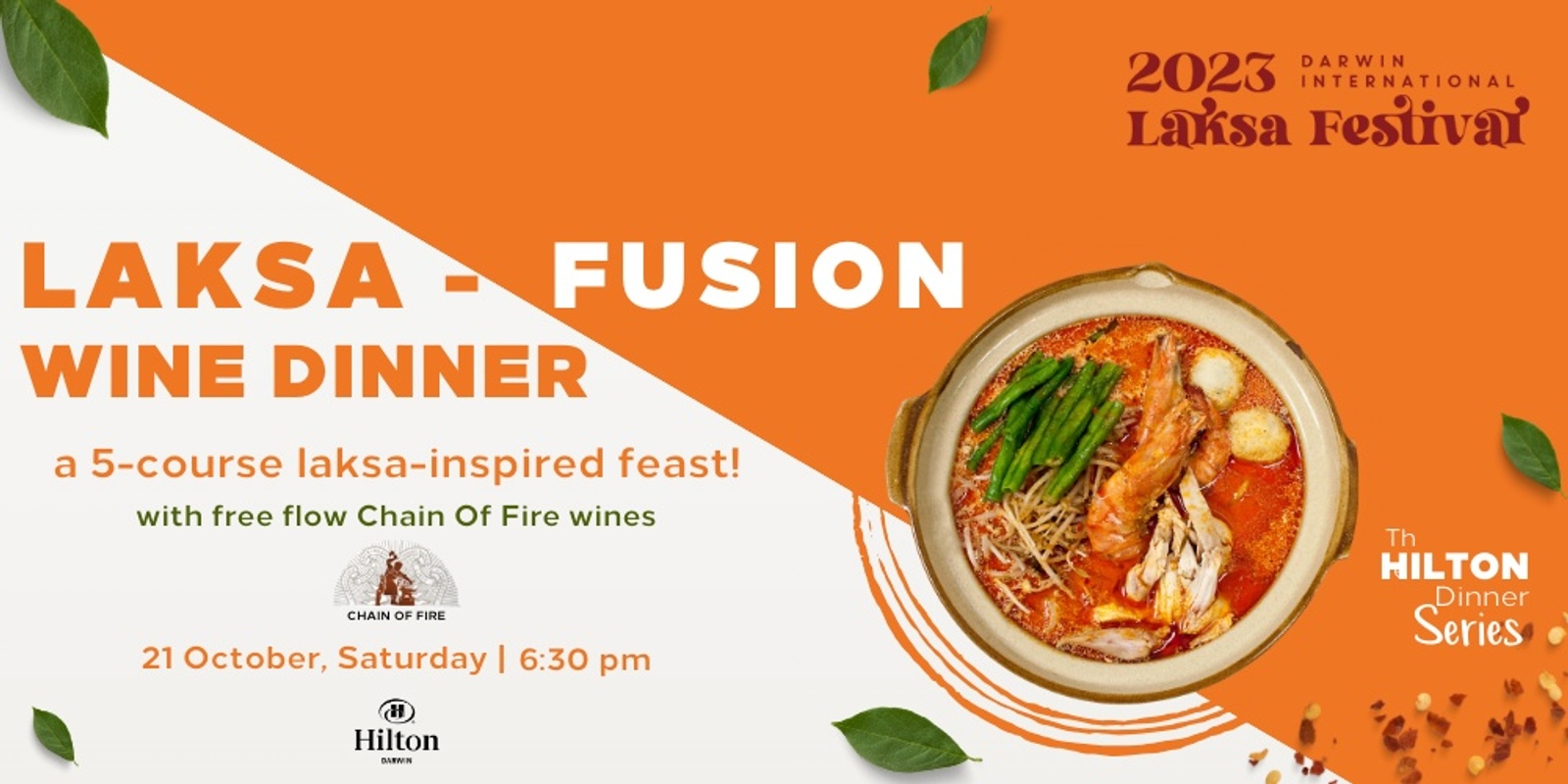 Banner image for Laksa-Fusion-Wine Dinner