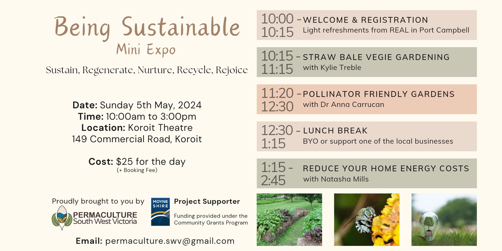 Banner image for Being Sustainable Mini Expo