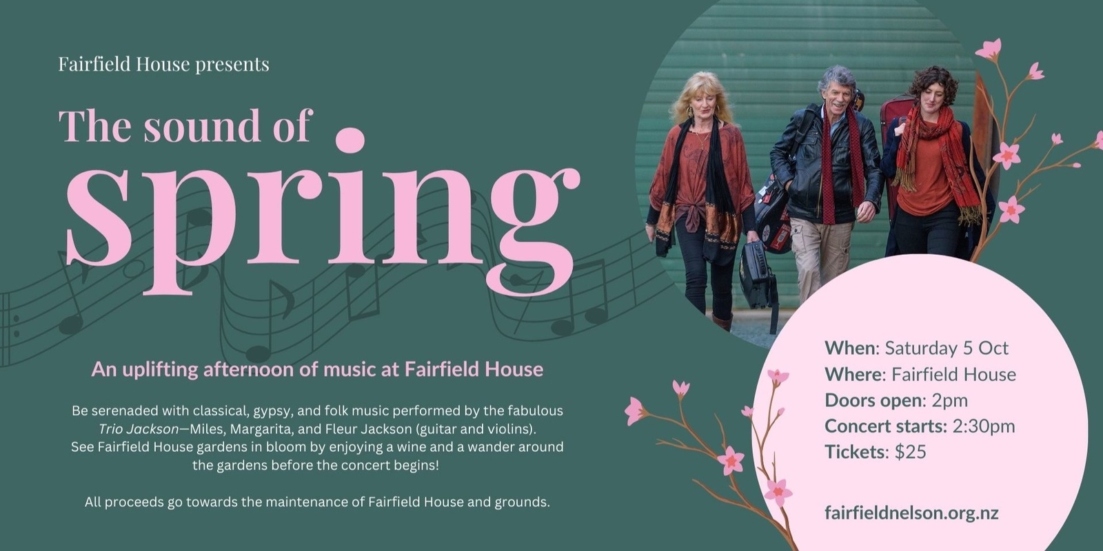 Banner image for Trio Jackson - The Sound of Spring 