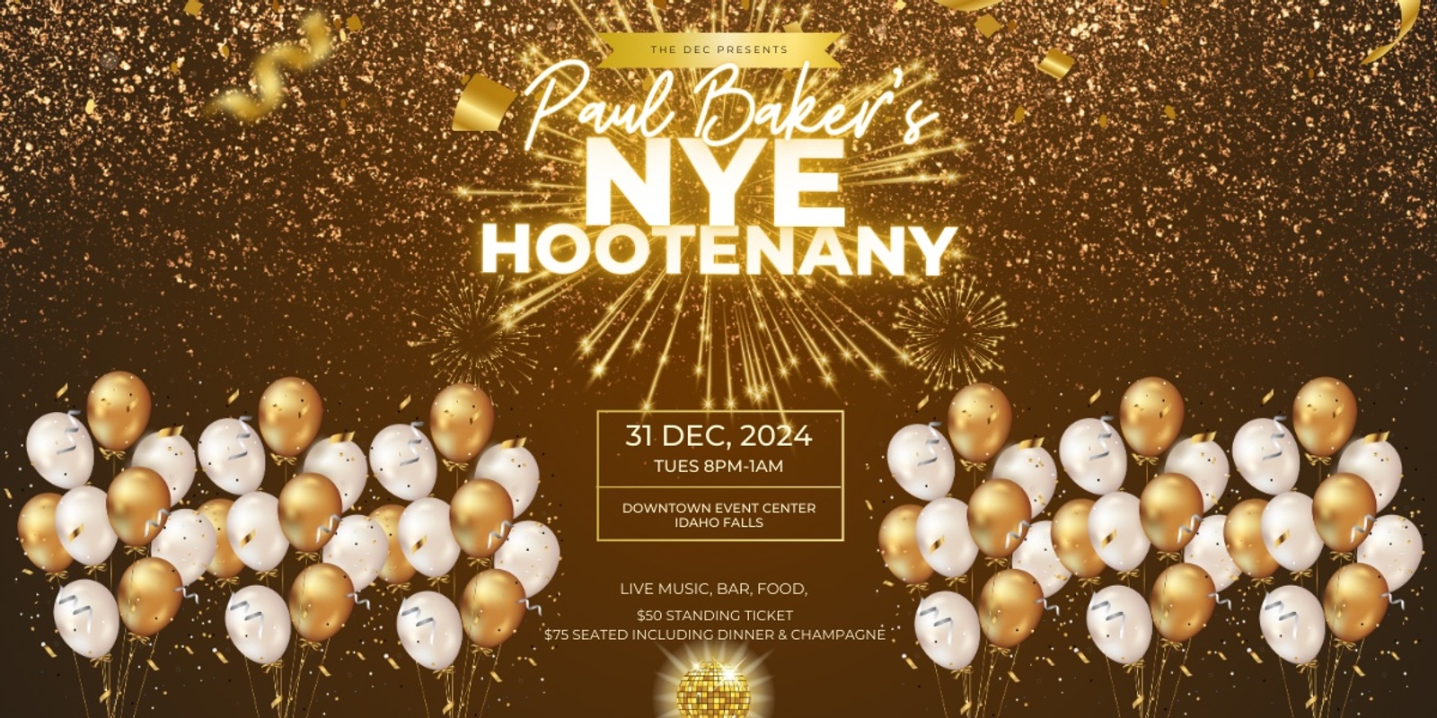 Banner image for Paul Baker's NYE Hootenanny